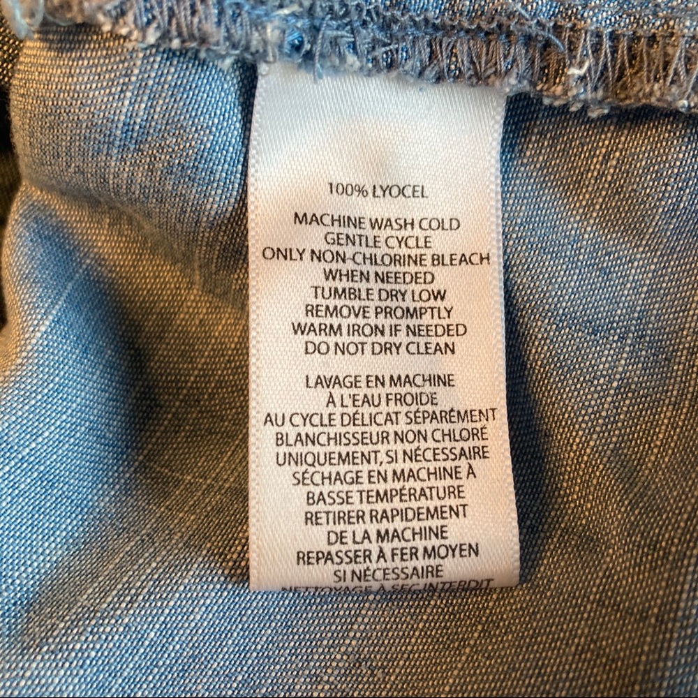 Chambray Shirt Dress - Picture 5 of 5